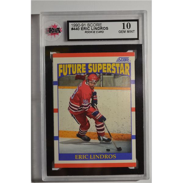 1990-91 Score #440 Eric Lindros RC
