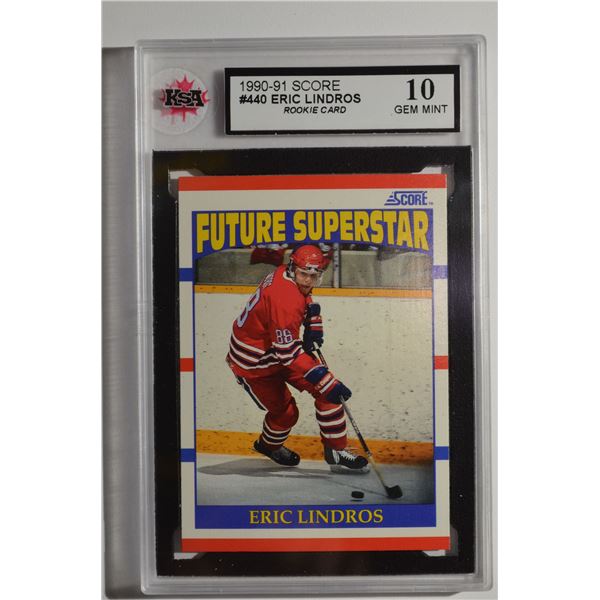 1990-91 Score #440 Eric Lindros RC
