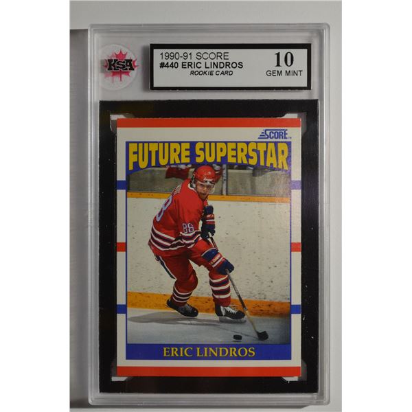 1990-91 Score #440 Eric Lindros RC