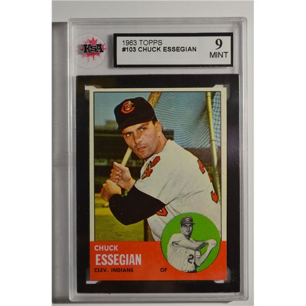 1963 Topps #103 Chuck Essegian