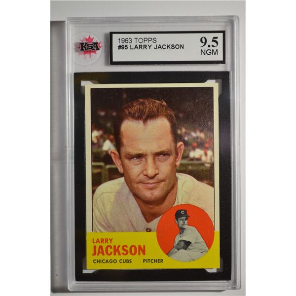 1963 Topps #95 Larry Jackson