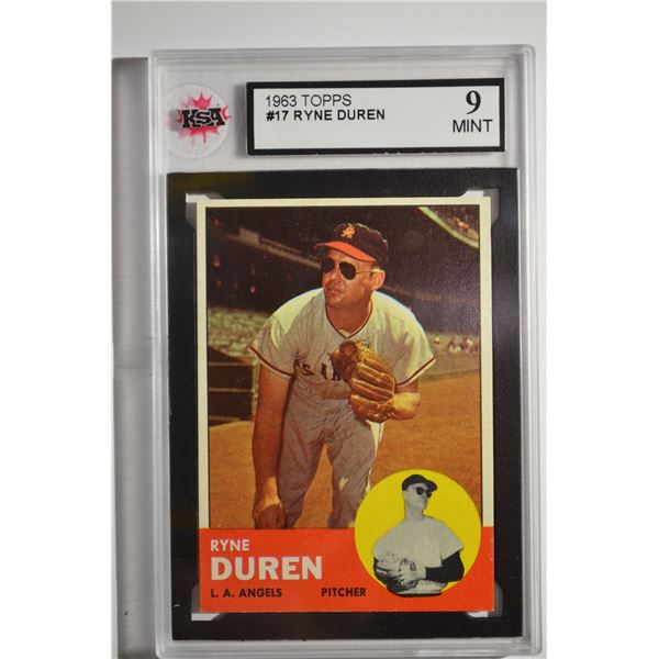 1963 Topps #17 Ryne Duren