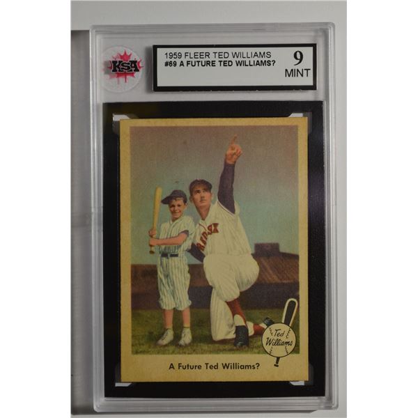 1959 Fleer Ted Williams #69 A Future Ted Williams