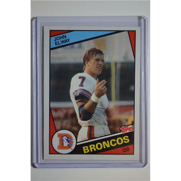 1984 Topps #63 John Elway RC