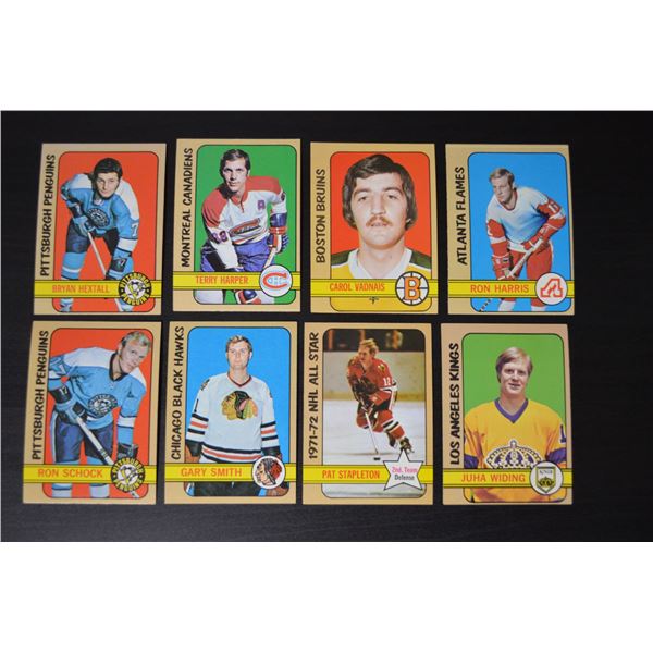 1972-73 Topps (8 Cards)