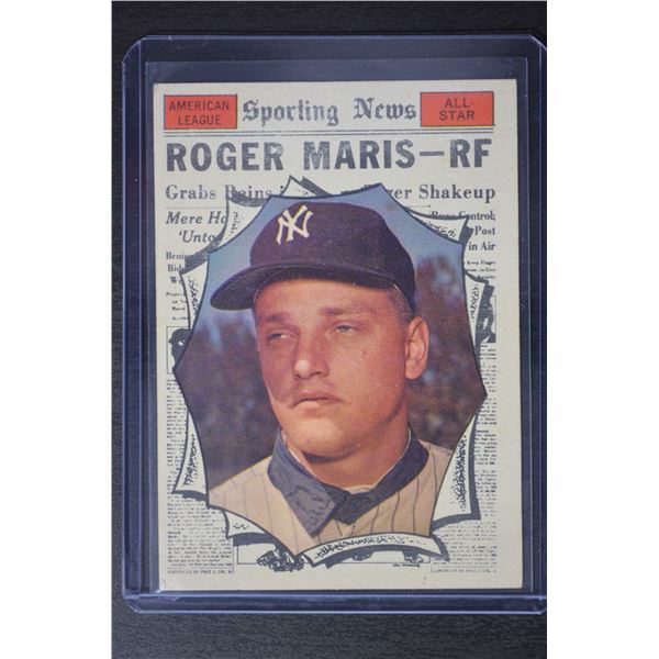 1961 Topps #576 Roger Maris AS