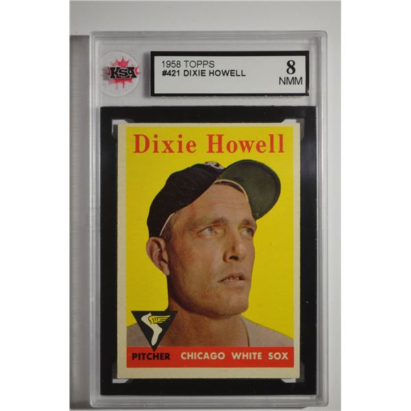 1958 Topps #421 Dixie Howell