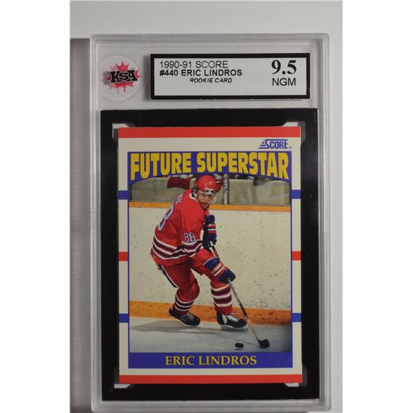 1990-91 Score #440 Eric Lindros RC