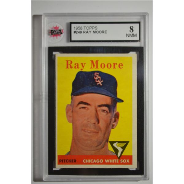 1958 Topps #249 Ray Moore