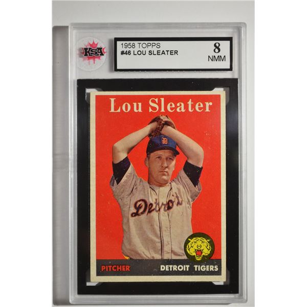 1958 Topps #46A Lou Sleater