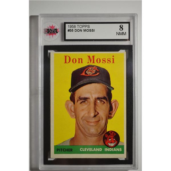 1958 Topps #35A Don Mossi