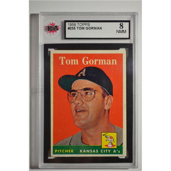 1958 Topps #235 Tom Gorman