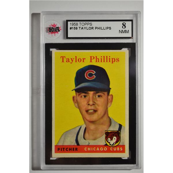 1958 Topps #159 Taylor Phillips