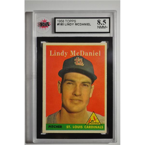 1958 Topps #180 Lindy McDaniel