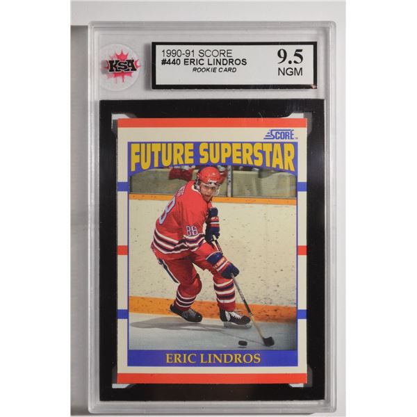 1990-91 Score #440 Eric Lindros RC