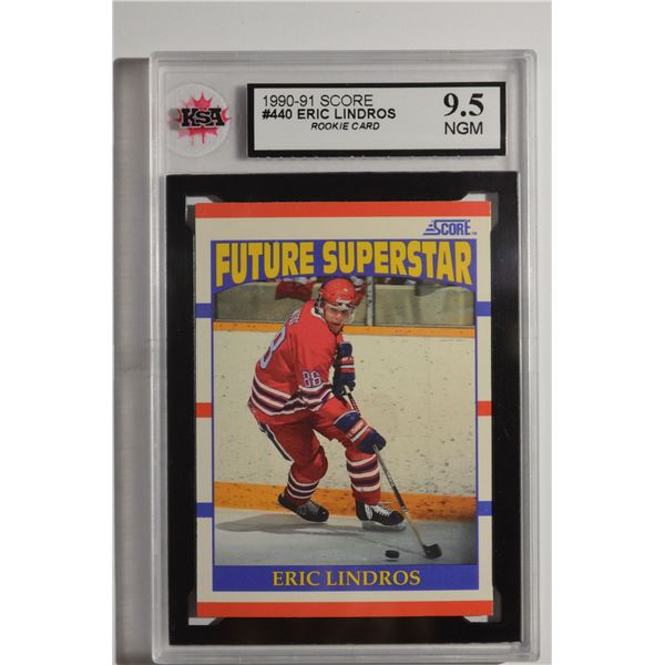 1990-91 Score #440 Eric Lindros RC