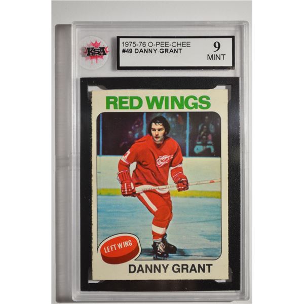 1975-76 O-Pee-Chee #49 Danny Grant
