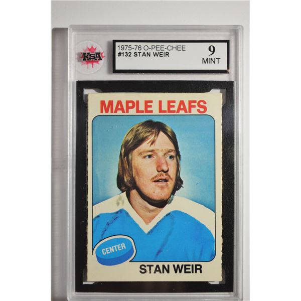 1975-76 O-Pee-Chee #132 Stan Weir