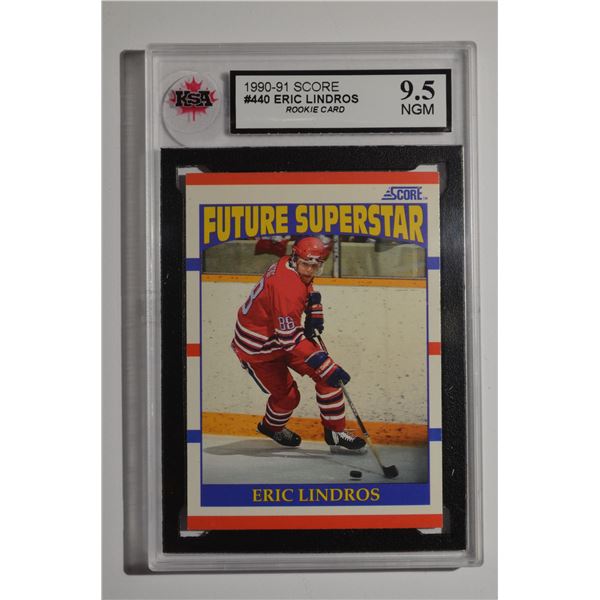 1990-91 Score #440 Eric Lindros RC