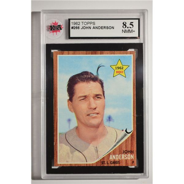 1962 Topps #266 John Anderson RC