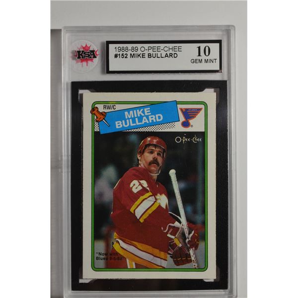 1988-89 O-Pee-Chee #152 Mike Bullard