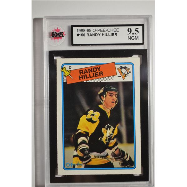 1988-89 O-Pee-Chee #158 Randy Hillier