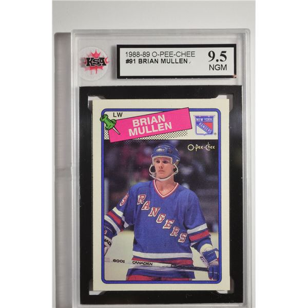1988-89 O-Pee-Chee #91 Brian Mullen