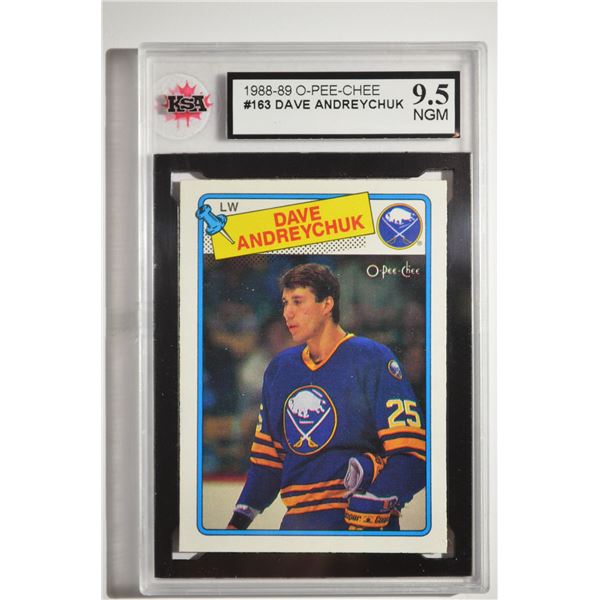 1988-89 O-Pee-Chee #163 Dave Andreychuk