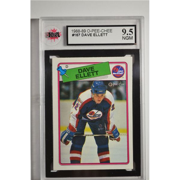 1988-89 O-Pee-Chee #167 Dave Ellett