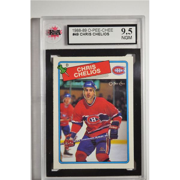 1988-89 O-Pee-Chee #49 Chris Chelios