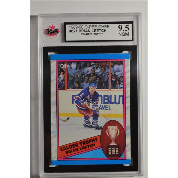 1989-90 O-Pee-Chee #321 Brian Leetch Calder