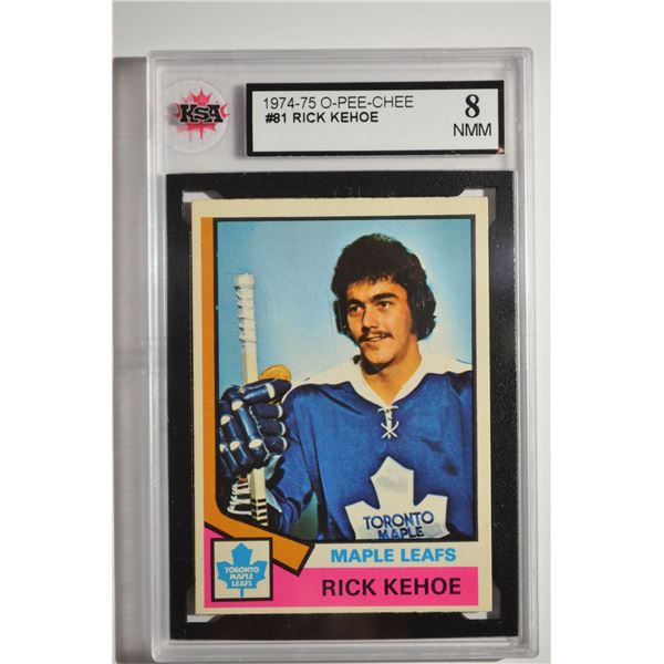 1974-75 O-Pee-Chee #81 Rick Kehoe