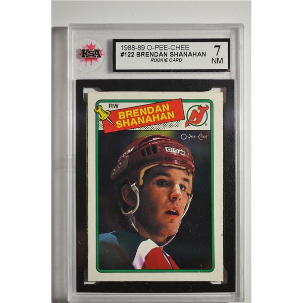 1988-89 O-Pee-Chee #122 Brendan Shanahan RC