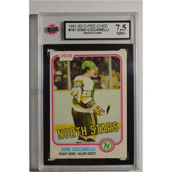 1981-82 O-Pee-Chee #161 Dino Ciccarelli RC