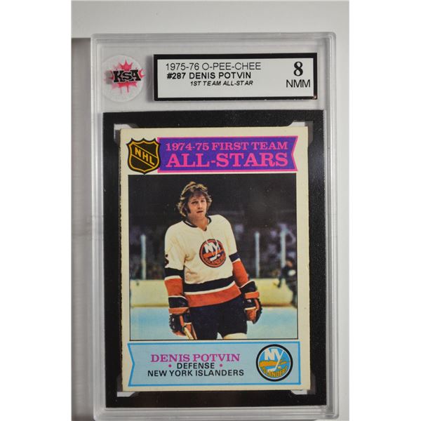 1975-76 O-Pee-Chee #287 Denis Potvin AS1