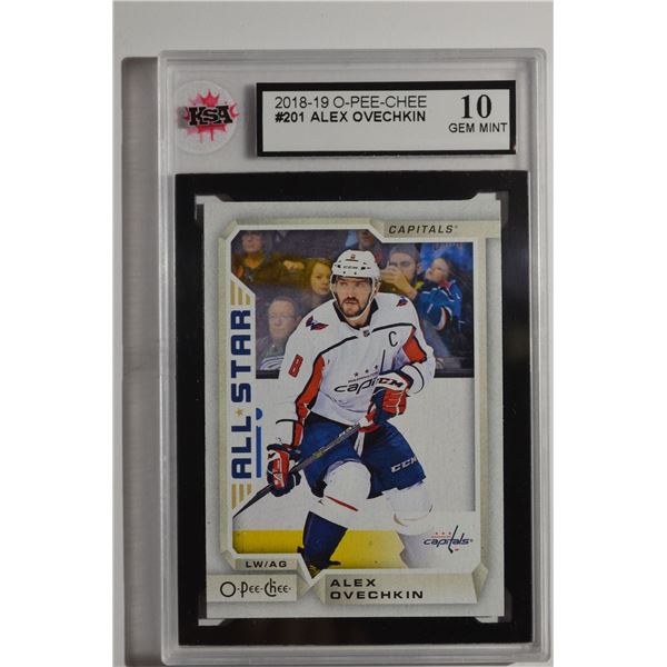 2018-19 O-Pee-Chee #201 Alexander Ovechkin