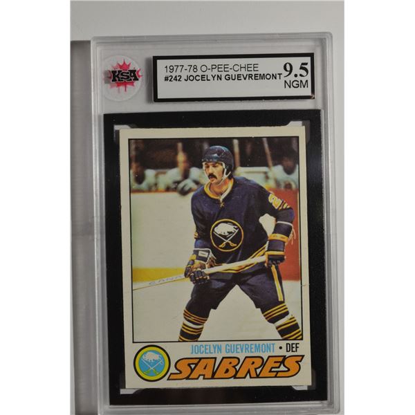 1977-78 O-Pee-Chee #242 Jocelyn Guevremont