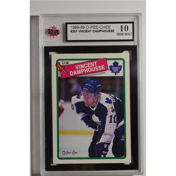 1988-89 O-Pee-Chee #207 Vincent Damphousse
