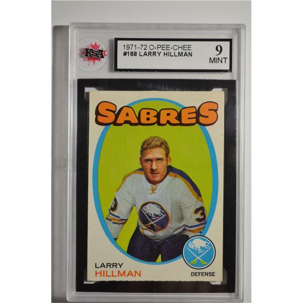 1971-72 O-Pee-Chee #168 Larry Hillman