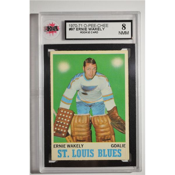 1970-71 O-Pee-Chee #97 Ernie Wakely RC