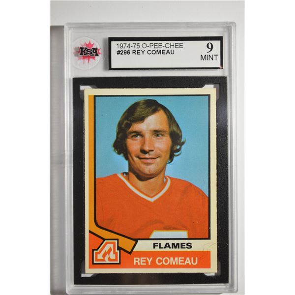 1974-75 O-Pee-Chee #296 Rey Comeau