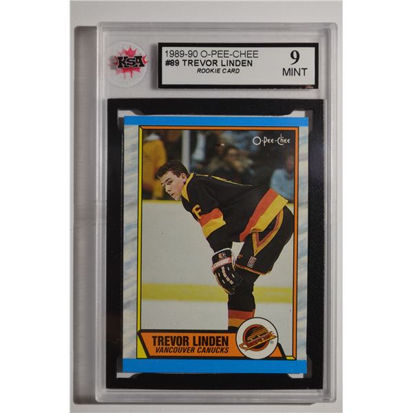 1989-90 O-Pee-Chee #89 Trevor Linden RC