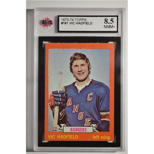 1973-74 Topps #181 Vic Hadfield DP