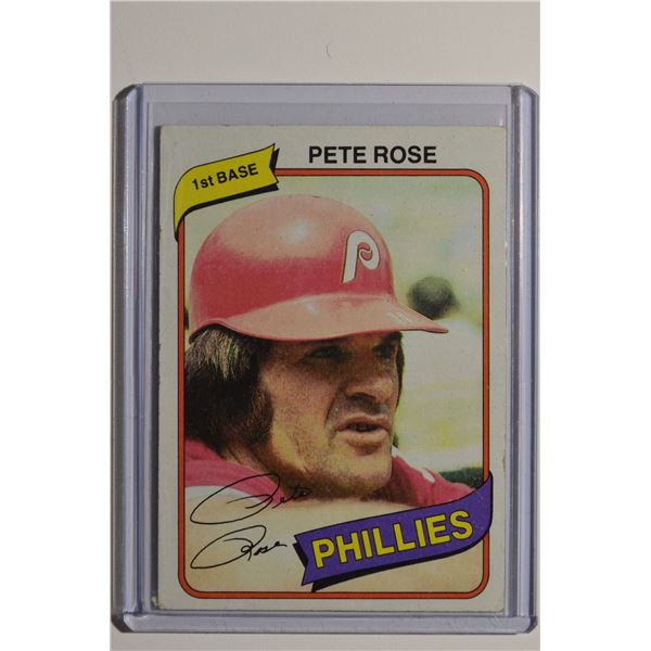 1980 Topps #540 Pete Rose