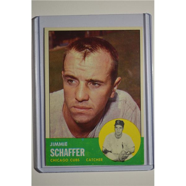 1963 Topps #81 Jim Schaffer