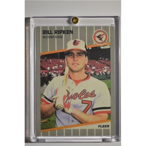 1989 Fleer #616A Bill Ripken ERR