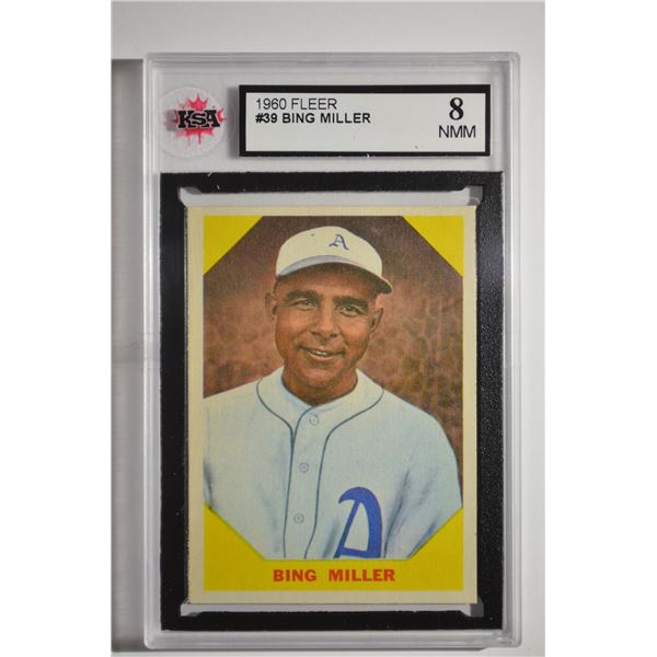 1960 Fleer #39 Edmund (Bing) Miller