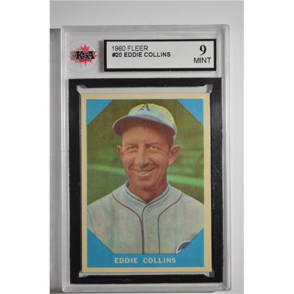 1960 Fleer #20 Eddie Collins DP