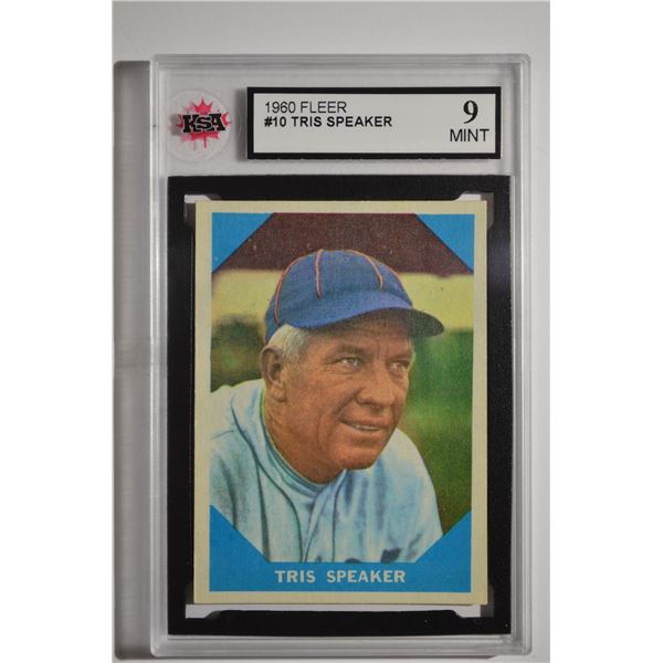 1960 Fleer #10 Tris Speaker