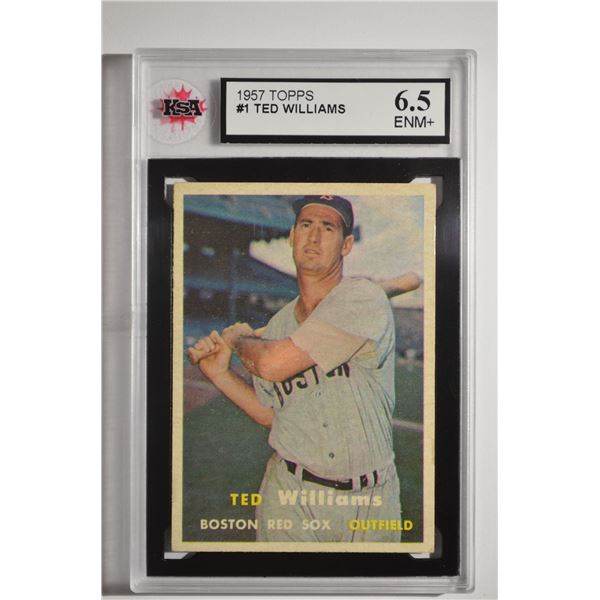 1957 Topps #1 Ted Williams